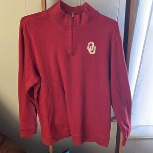 University of Oklahoma Southern Tide Pullover Q-Zip